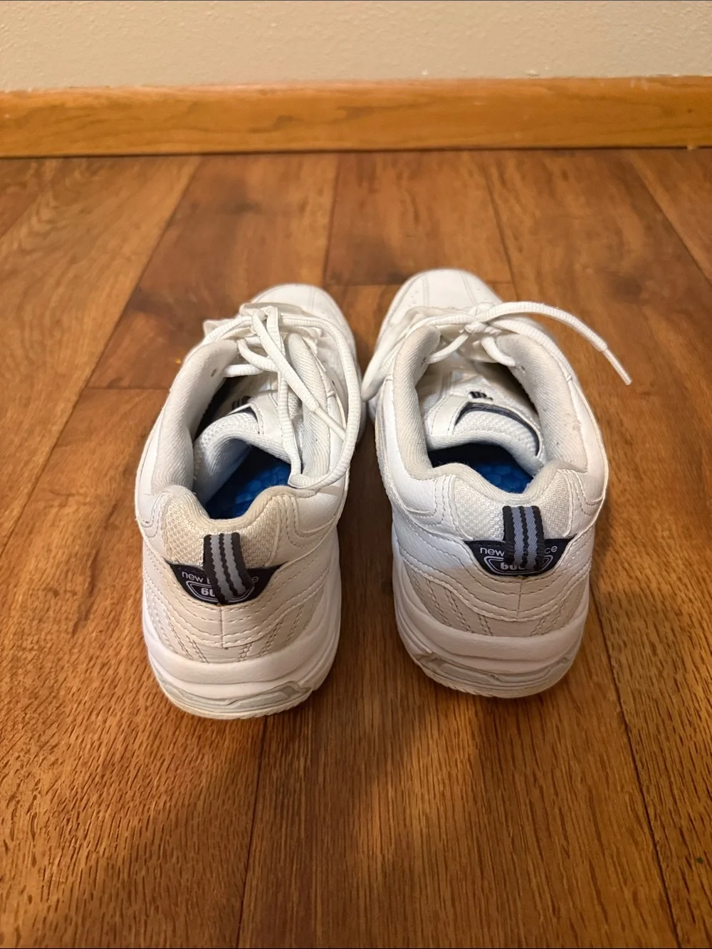 New Balance Women’s White Sneakers Classic Dad Shoe Design 608V2